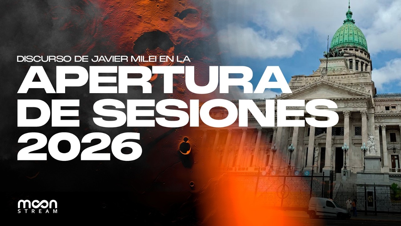 🔴 APERTURA DE SESIONES 2026: El discurso de Javier Milei en el Congreso | EN VIVO