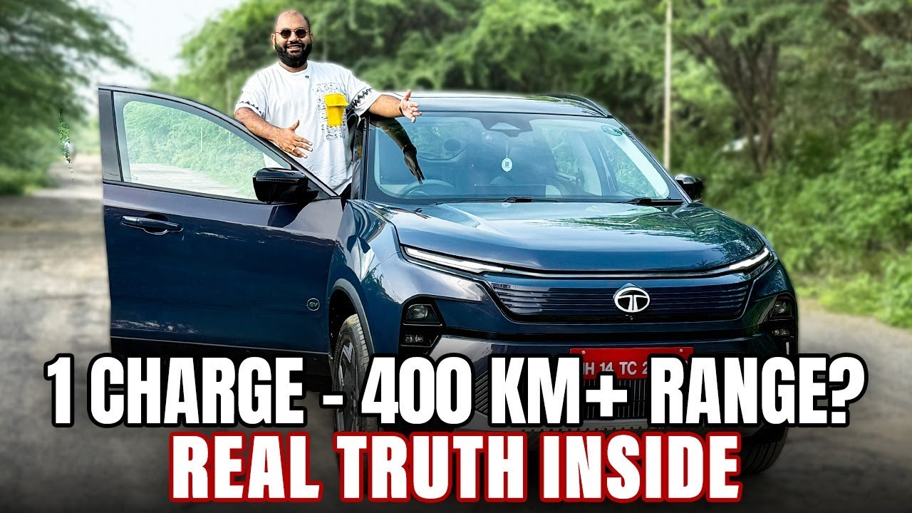 Tata Harrier EV Real-World Drive &ndash; Tested & Verified! | @MotorBeam