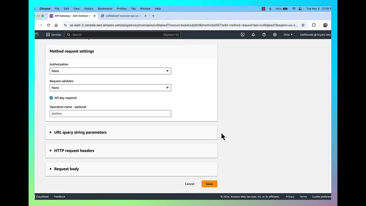 AWS API Gateway API Keys and Useage Plans