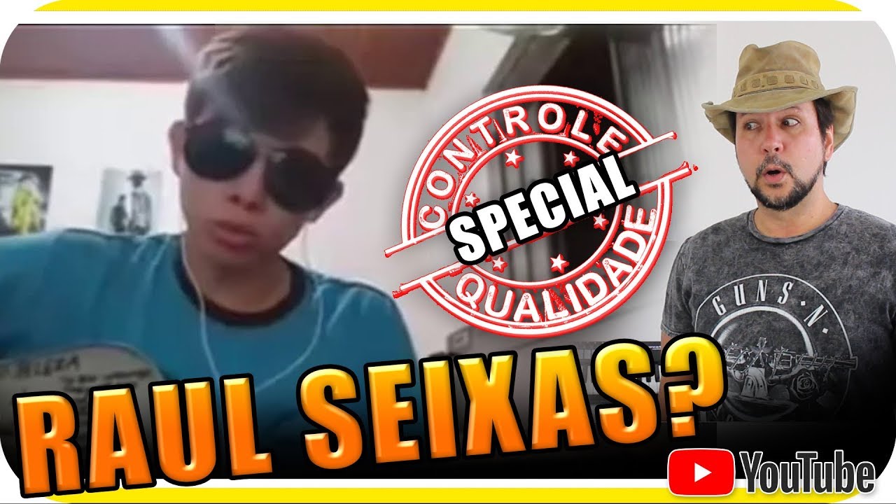 REENCARNAÇÃO DE RAUL SEIXAS? - RODRIGO MURBACH - CONTROLE DE QUALIDADE ESPECIAL Marcio Guerra