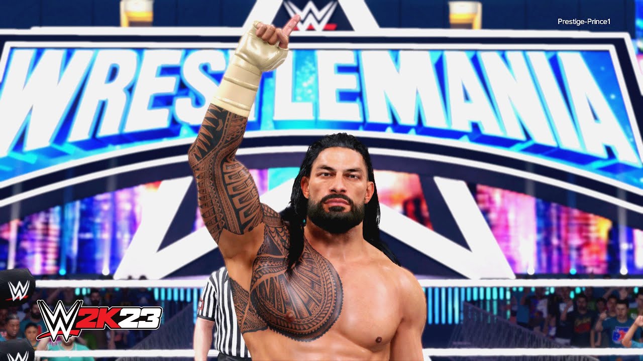 WWE 2K23 - Roman Reigns SPEAR Compilation!