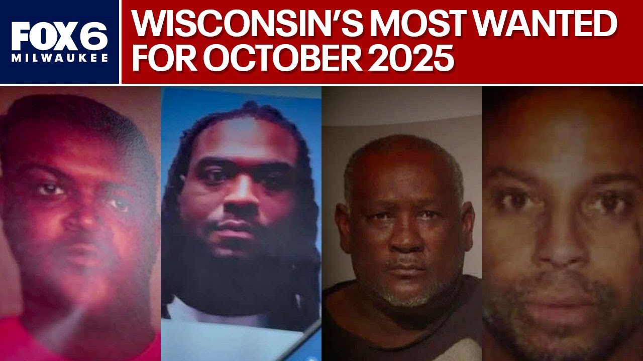 Wisconsin's Most Wanted for October 2025 | FOX6 News Milwaukee