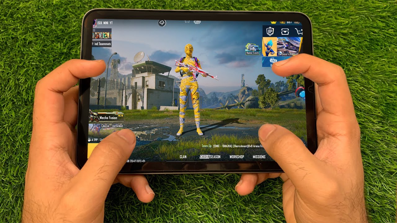 iPad Mini 6 HANDCAM 🔥 | HDR+EXTREME ❤️ Pubg Test/ Gameplay/ Sensitivity 🔥 4 FINGERS CLAW + Full Gyro