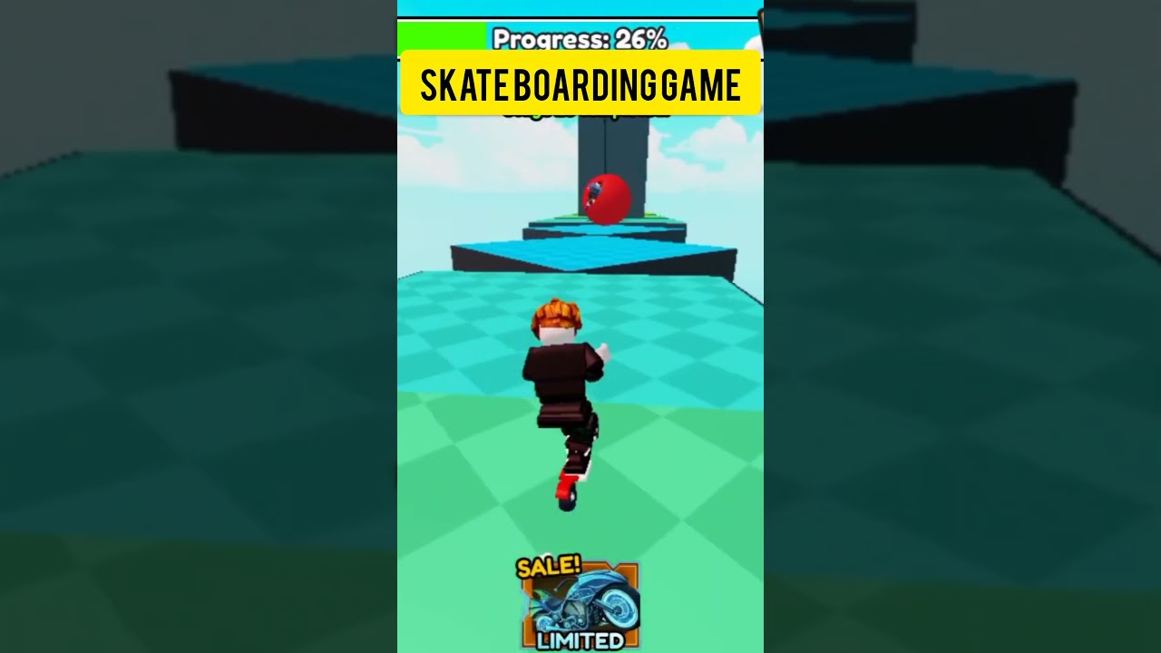 skate boarding game challenge 🎮