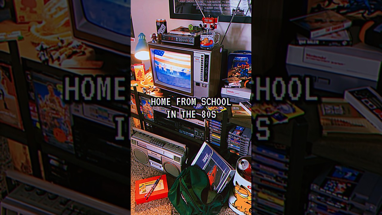POV: Home from School in the 80s | #nostalgia #80s #retro #oldschool