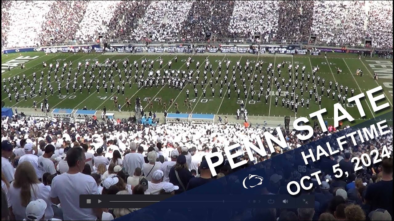 The Penn State Blue Band halftime show.  10/5/2024