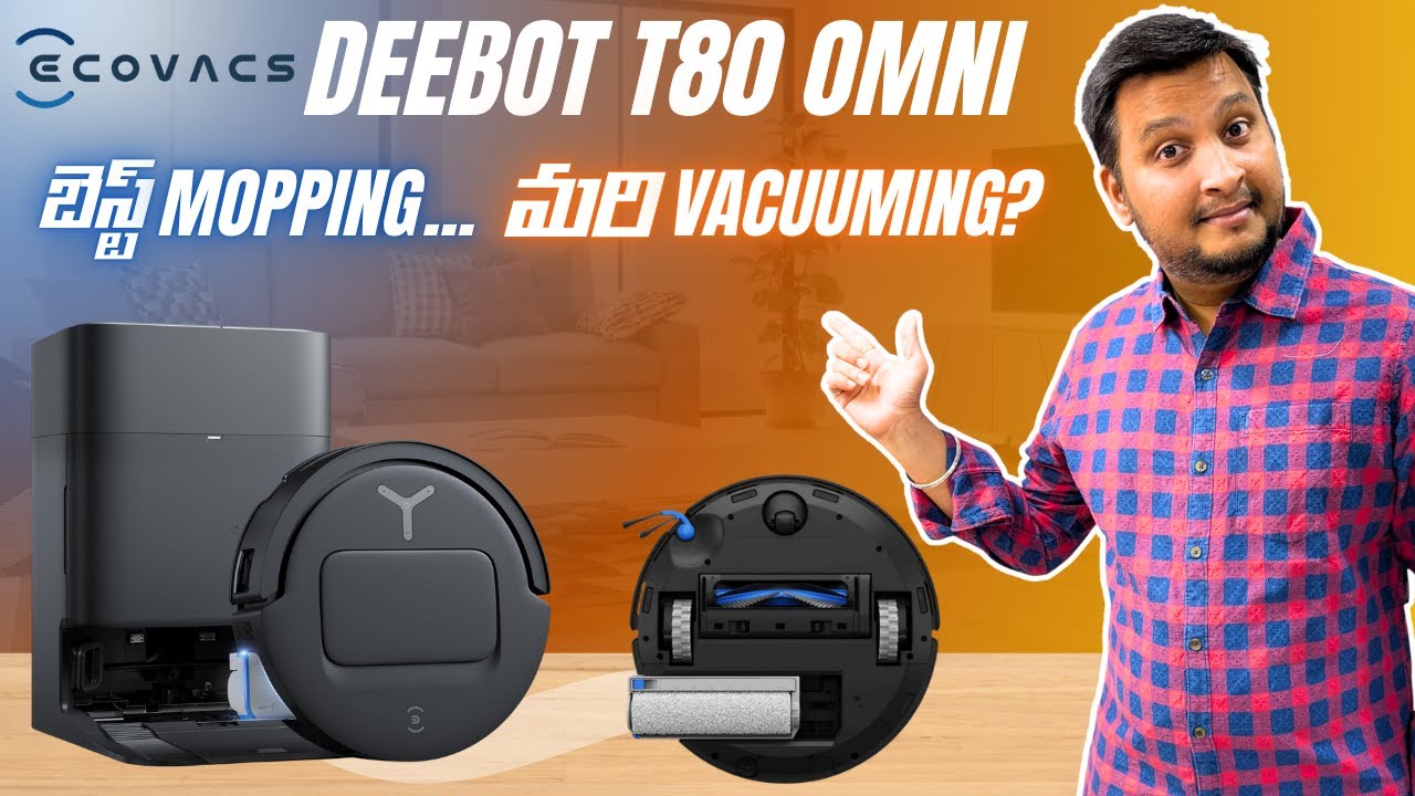 Ecovacs T80 OMNI Review: Does It Really Clean the Dust? 18,000Pa Suction & OZMO Roller Mop!