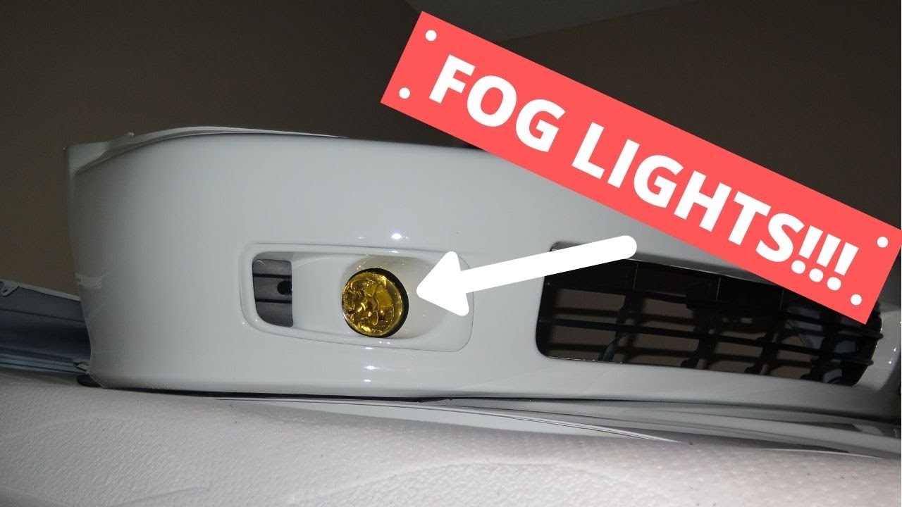 1999 Civic JDM Fog light install