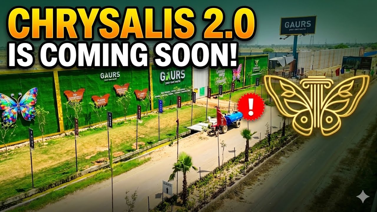 Gaur Chrysalis 2.0 | Project Overview Pre Launch Starts 8499/- Sq.Ft. #Gaur #Chrysalis #Yamunaexp 