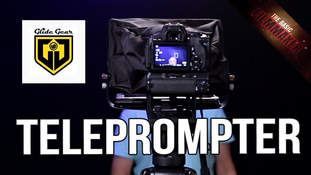 Glide Gear Teleprompter (Autocue) TMP100 Review