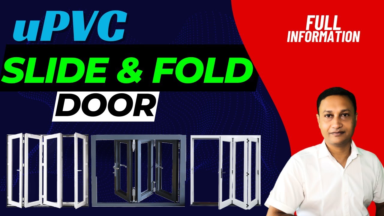 UPVC Slide and Fold Door | UPVC Folding Door & Window 🪟😎