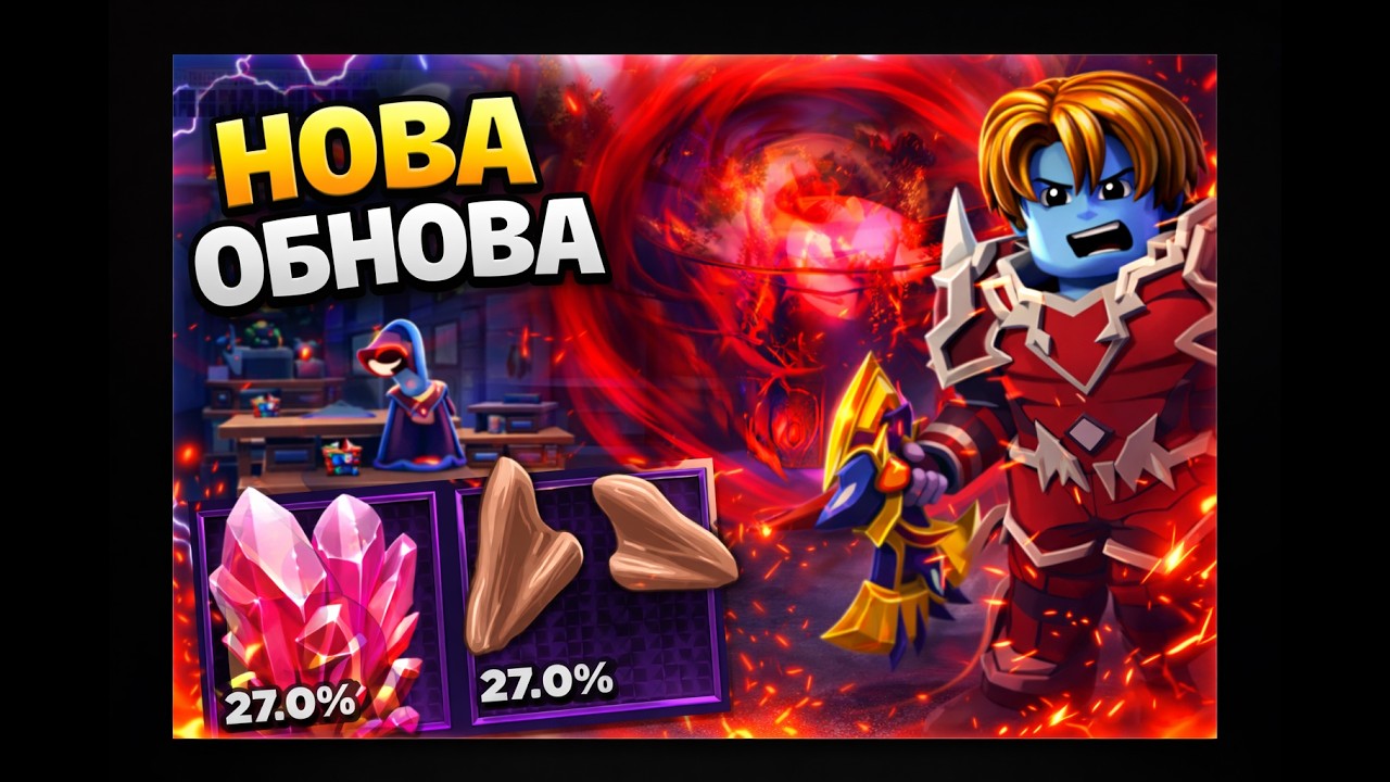 👉 ROBLOX SOLO HUNTER — НОВА ОБНОВА + NEW CODES / НОВІ КОДИ! 😱🔥