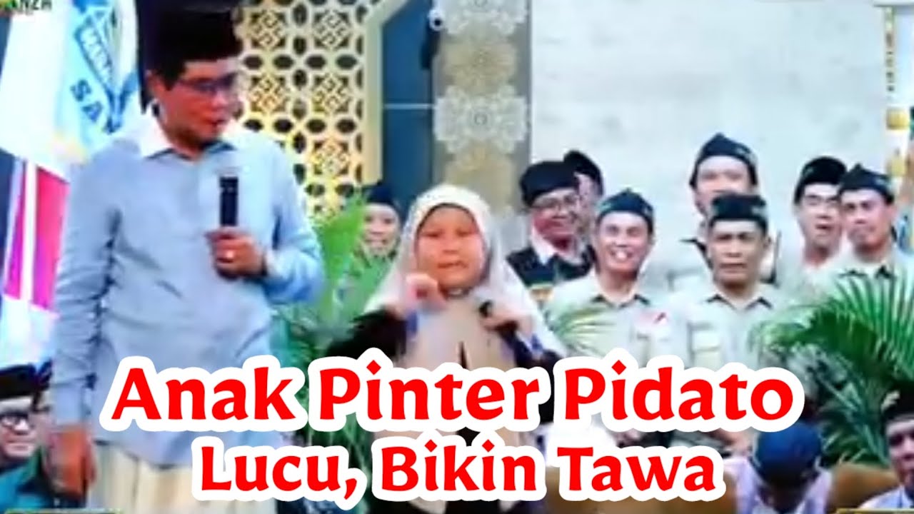 Kecil-Kecil Pinter Pidato♥️Lucu, Bikin Tawa Banyak Orang🤣