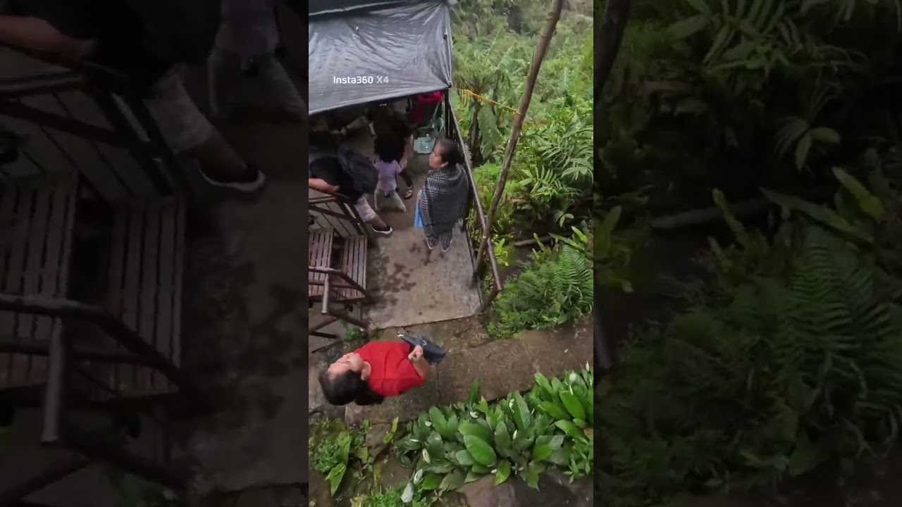 Waterfall in ifugao insta360