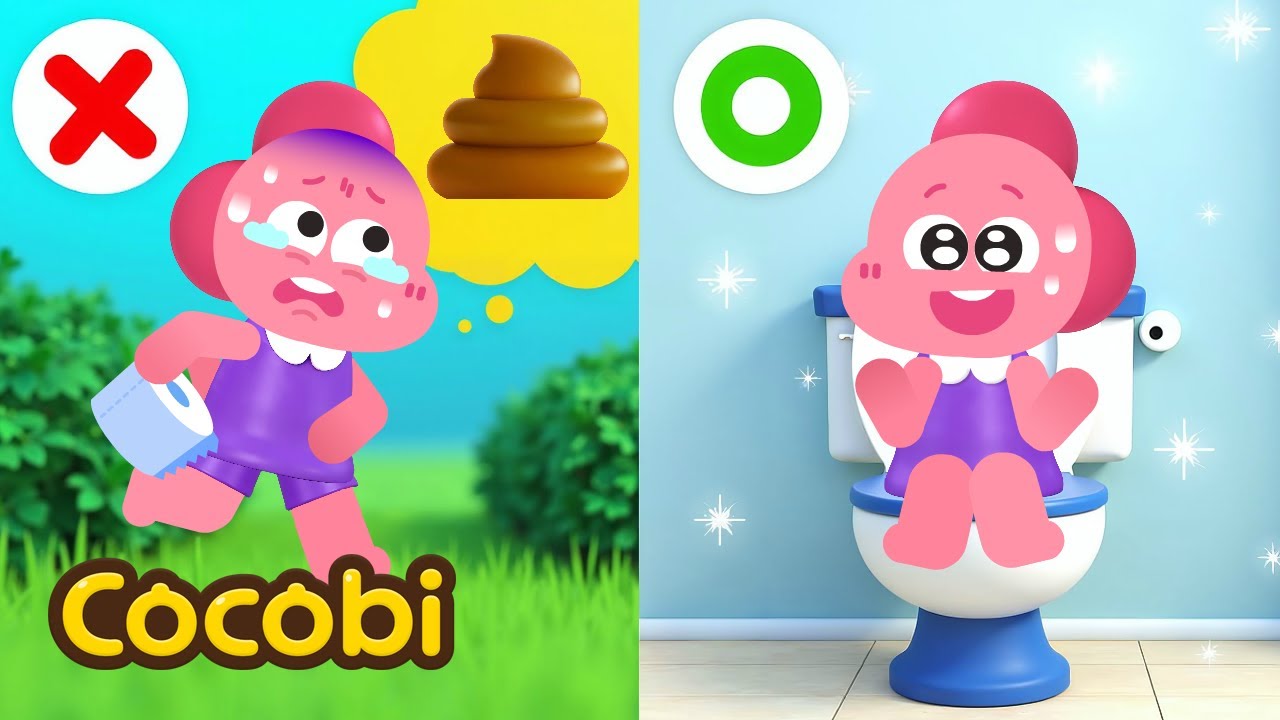 ¡Hada del Baño! Encontrar el Baño😖💩 | Canciones Infantiles | Kids Songs | Cocobi