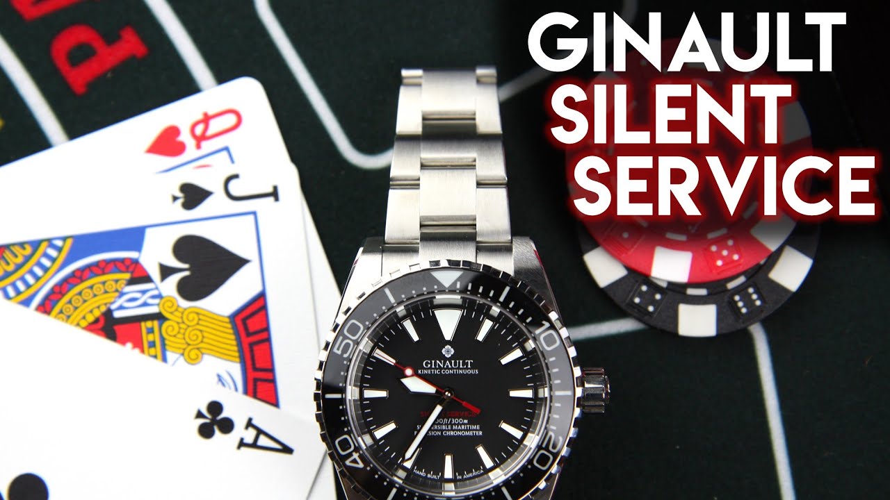 GINAULT SILENT SERVICE // РОСКОШНЫЕ ЧАСЫ С ПРОЧНОСТЬЮ