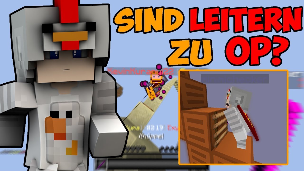 Kein KNOCKBACK? Sind Leitern zu OP?! lumaArmy vs Exyte [ Bedwars cw Gomme]