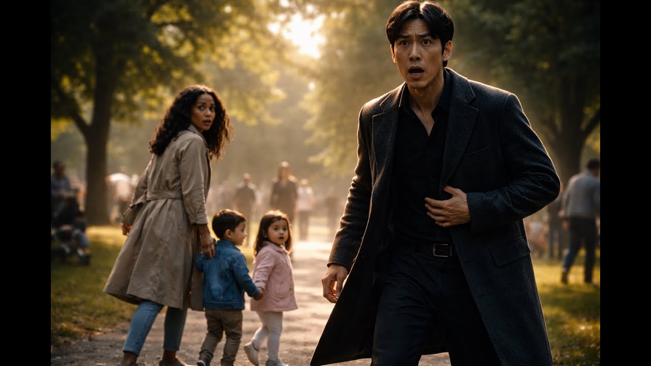 A Peaceful Walk Turned Deadly Silent When the Mafia Boss Saw His Black Ex With Twins