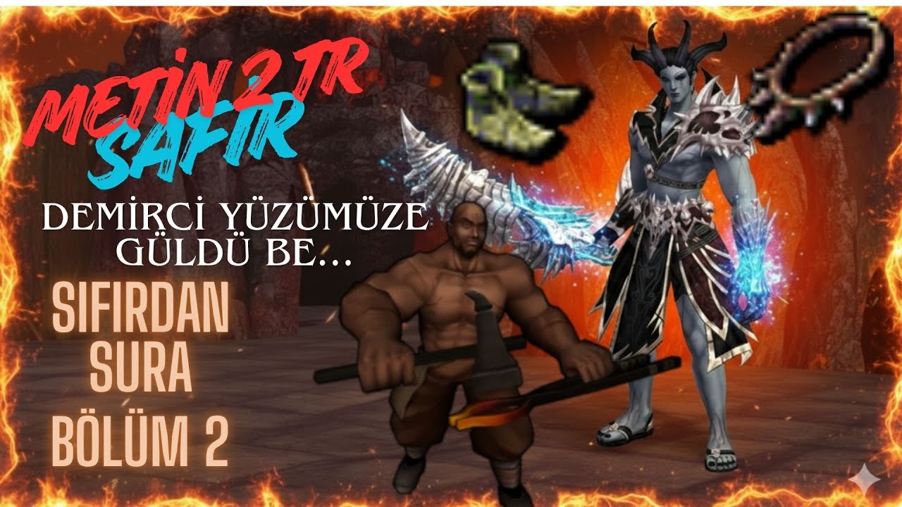 Demirci Alnını Silerken Artı Bascaksın | Metin 2 SAFİR | Sıfırdan Epsiz Yardımsız Bölüm2 #metin2