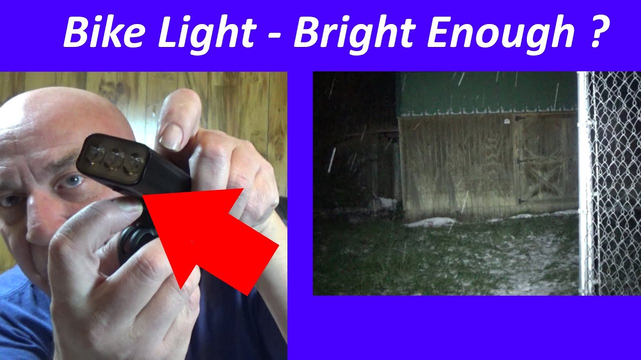 Bright Enough? EbuyFire Rechargeable Bicycle Light Kit (Review/Test/Instructions) Easy To Install?