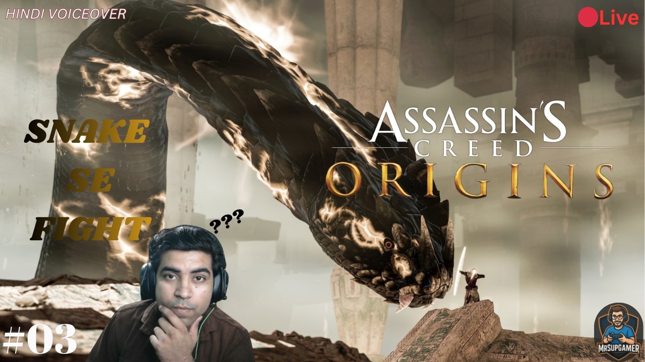 I Didn’t Expect This… 😳 | Assassin’s Creed Origins Gameplay LIVE 03 MrSupGamer