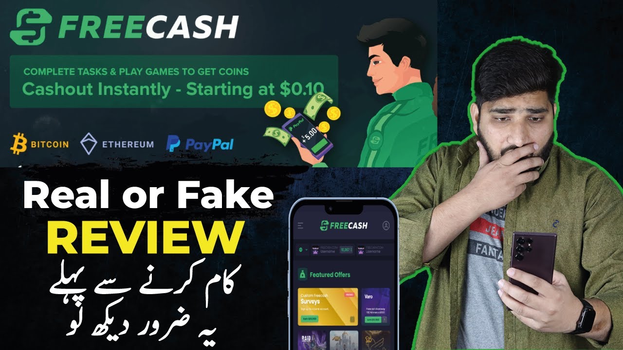 Freecash.com Review || Freecash Review || Freecash || Earn Money Online
