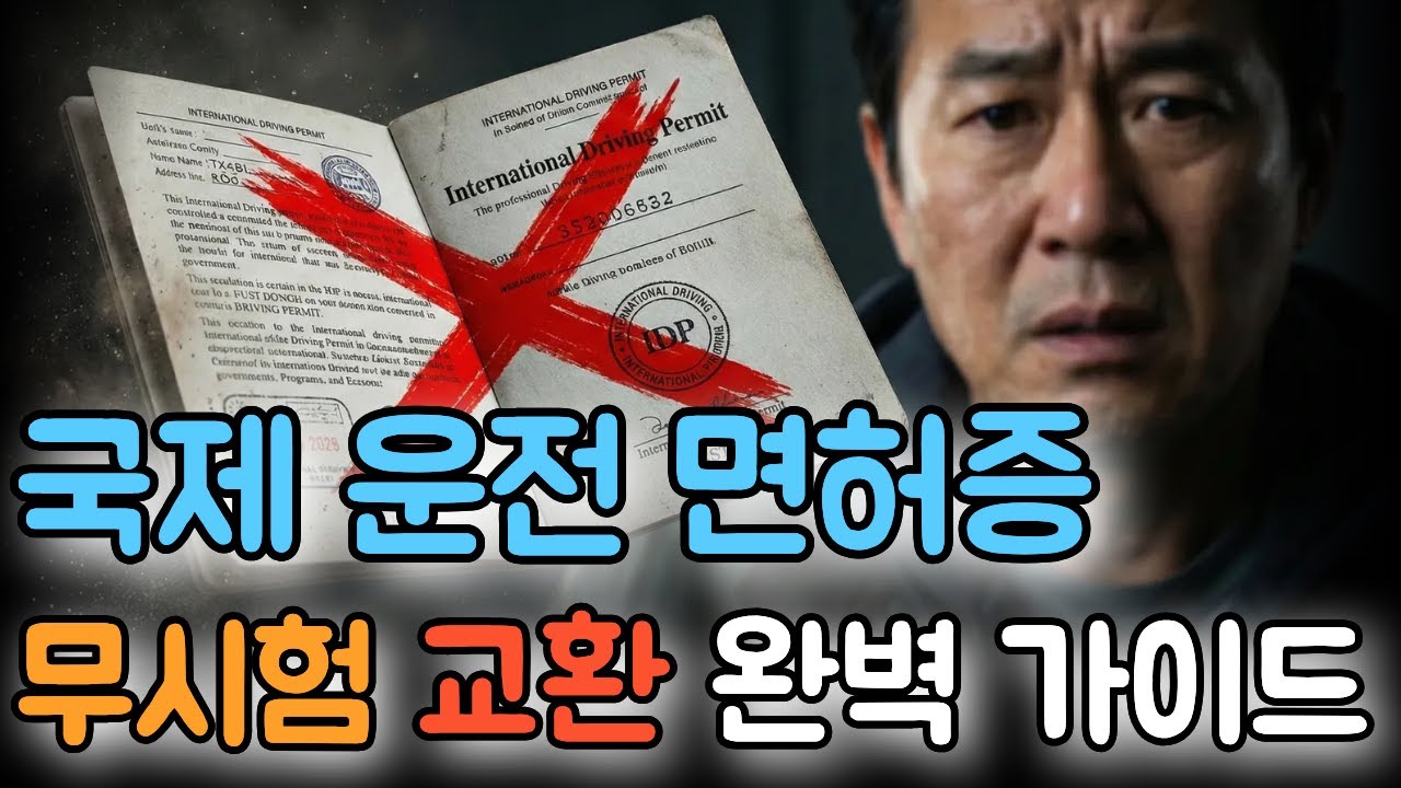 국제 운전 면허증, 무시험 교환 완벽 가이드. International Driving Permit, Complete Guide Your License Without an Exam