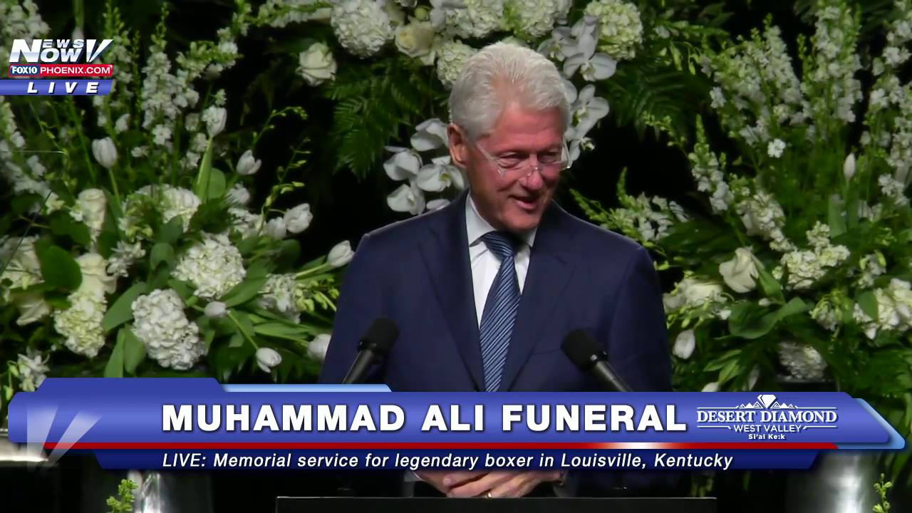 Muhammad Ali funeral: Bill Clinton speech