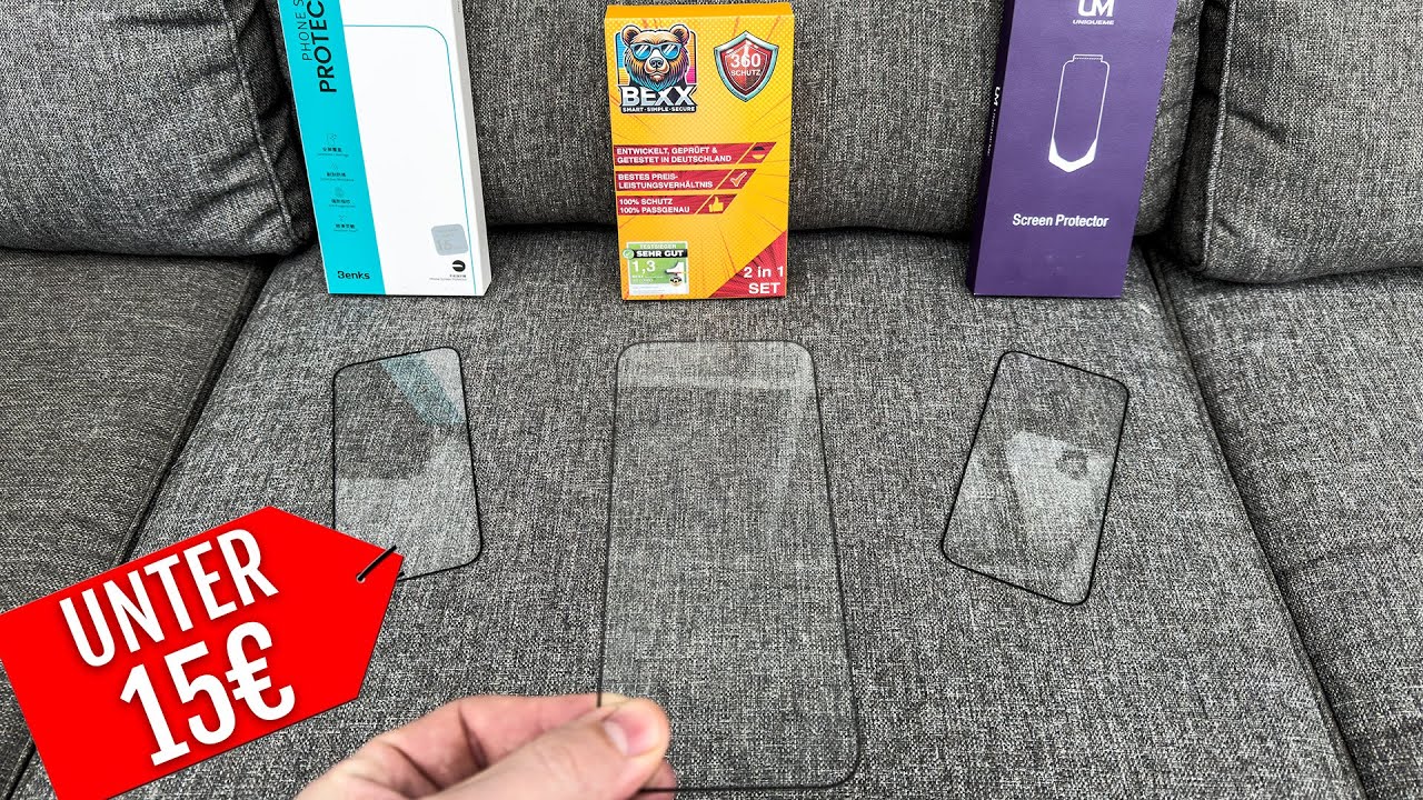 🔥 DIE BESTEN iPhone 16 Pro Panzergläser unter 15€ – So gut wie teure Modelle?! 🤯📱