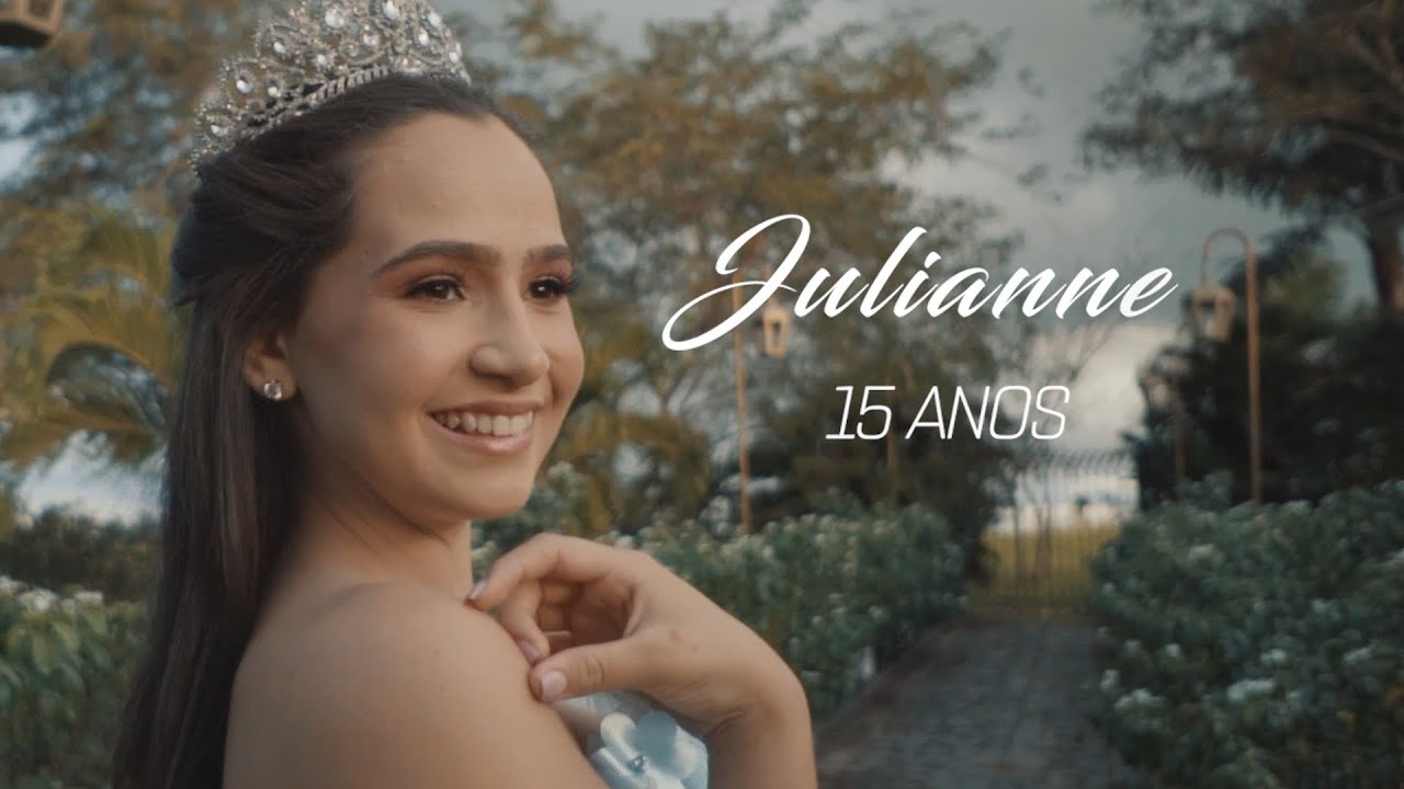 15 ANOS ENSAIO DEBUTANTE JULIANNE |FILME OFICIAL| ENSAIO EXTERNO
