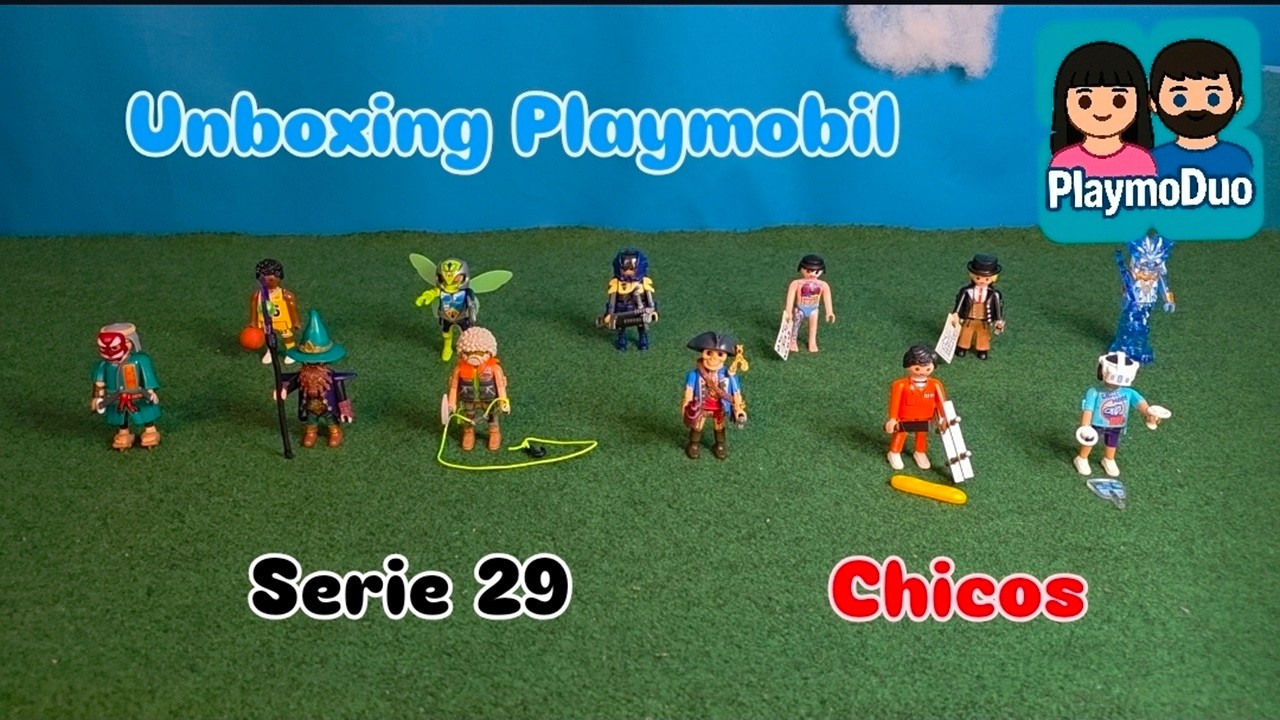 🎁 ¡Unboxing Playmobil Serie 29 Chicos! Colección completa 💖
