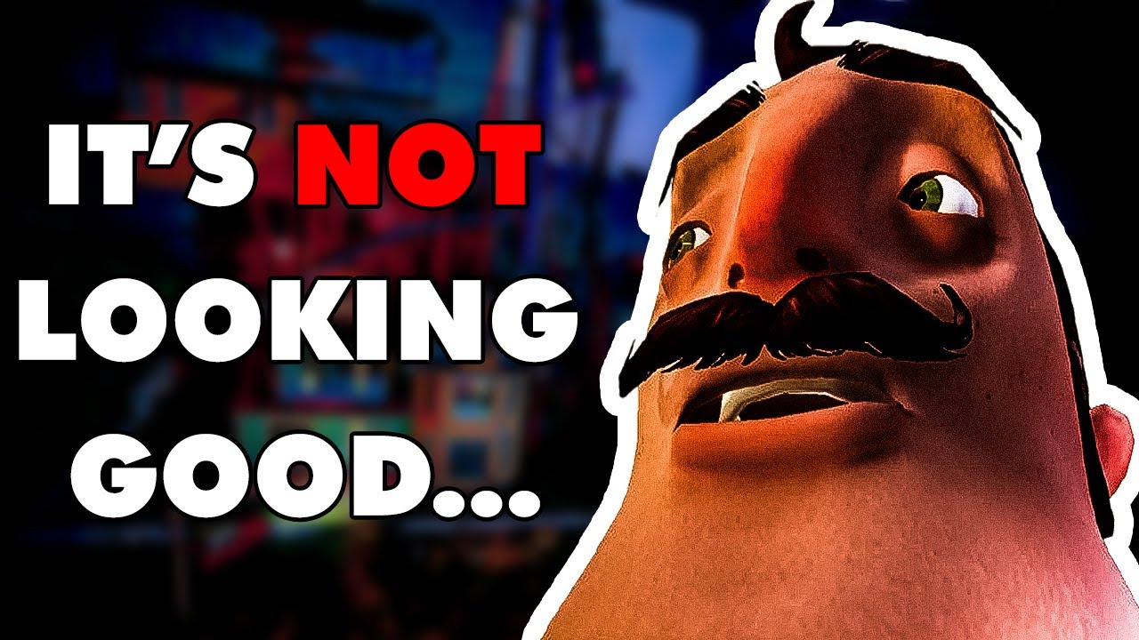 NOW IT'S REALLY GOING DOWNHILL... | Hello Neighbor Alpha 3