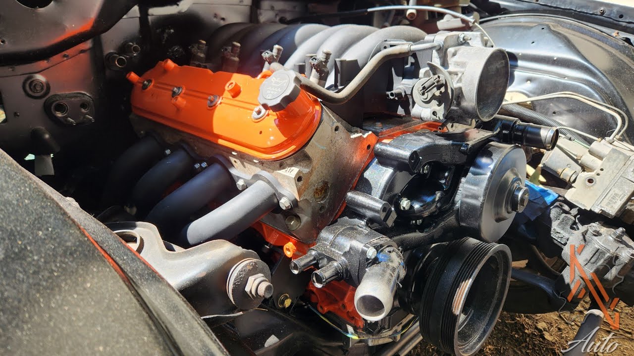LS Swapping my 1996 Caprice WX3 pt 5. Headers Install #Brunhilda #LSSwapTheWorld #KMGAuto #CeVille