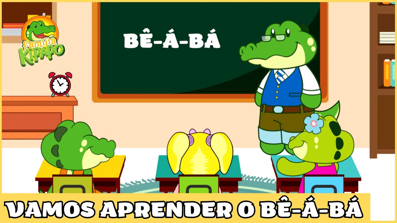 Família Kipapo - Vamos Aprender o Bê-á-bá - Vídeo Infantil Musical (Lyrics)