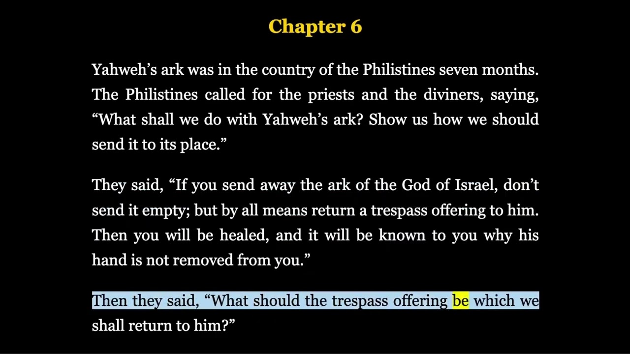 1 Samuel 1-13