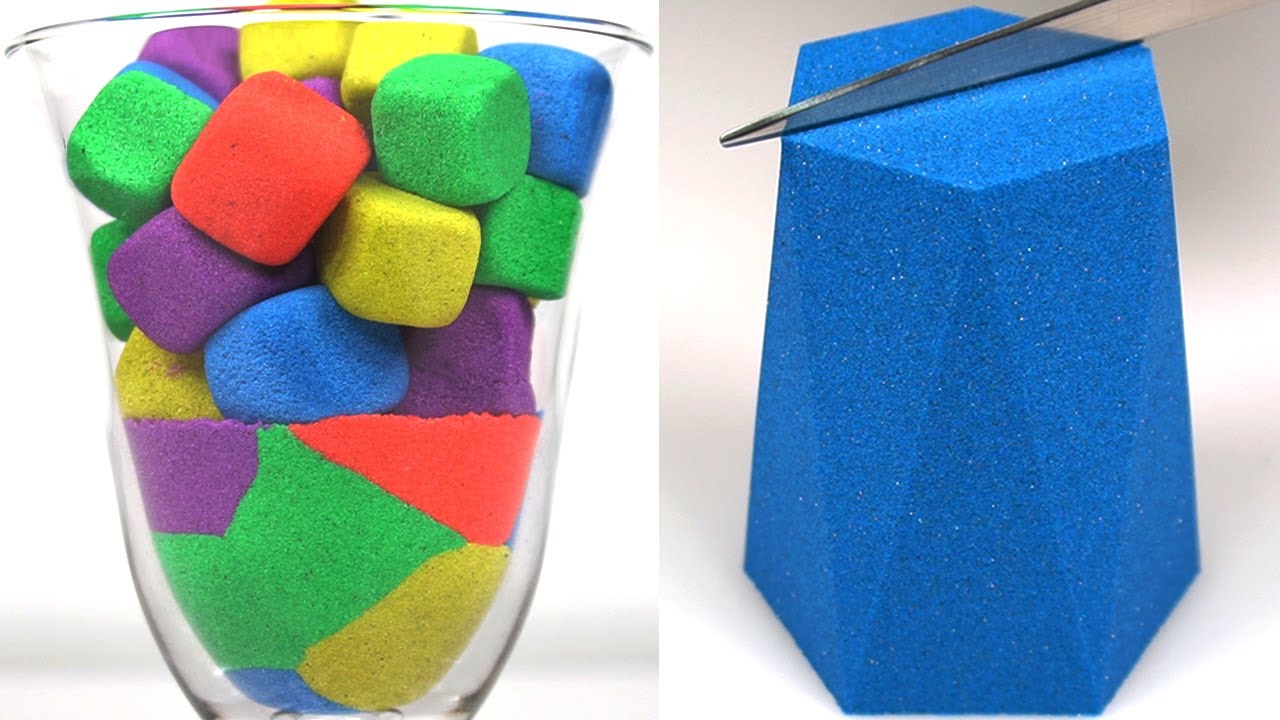 기분 좋아지는 힐링 모래영상 #96. Satisfying Kinetic Sand ASMR.