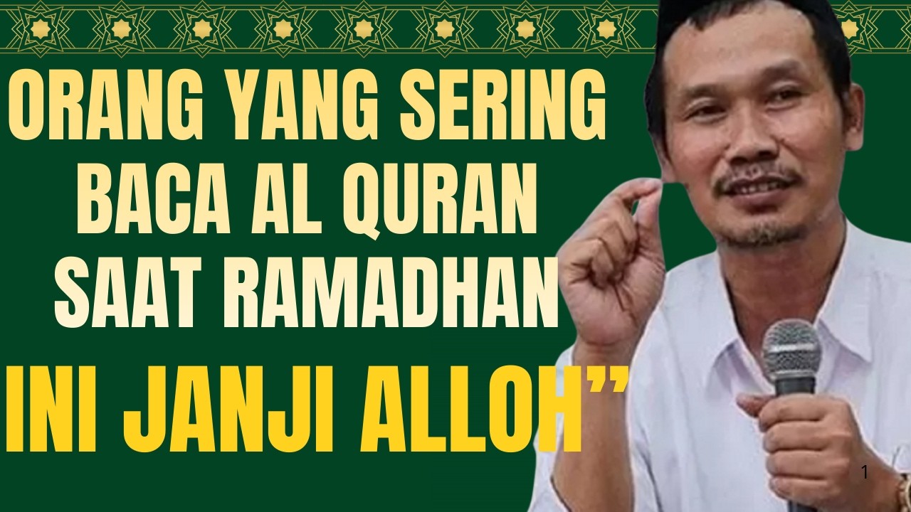 GUS BAHA - JANJI ALLOH KEPADA ORANG YANG SERING MEMBACA AL QURAN#ngajigusbahaterbaru2026
