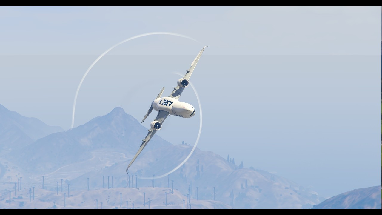 A320 Plane Caught Fire in Air After Engines Failure and Emergency Landing in Sea - GTA 5