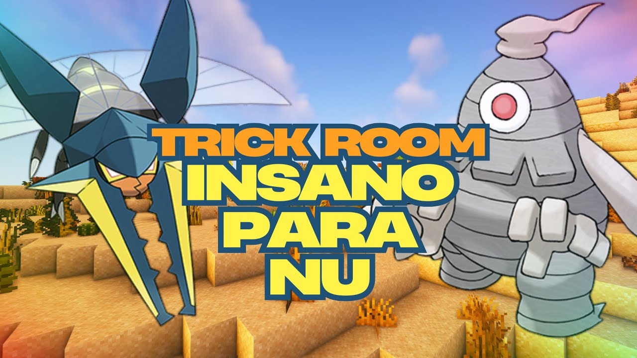 O MELHOR TRICK ROOM PARA A TIER NU NO PIXELMON BRASIL