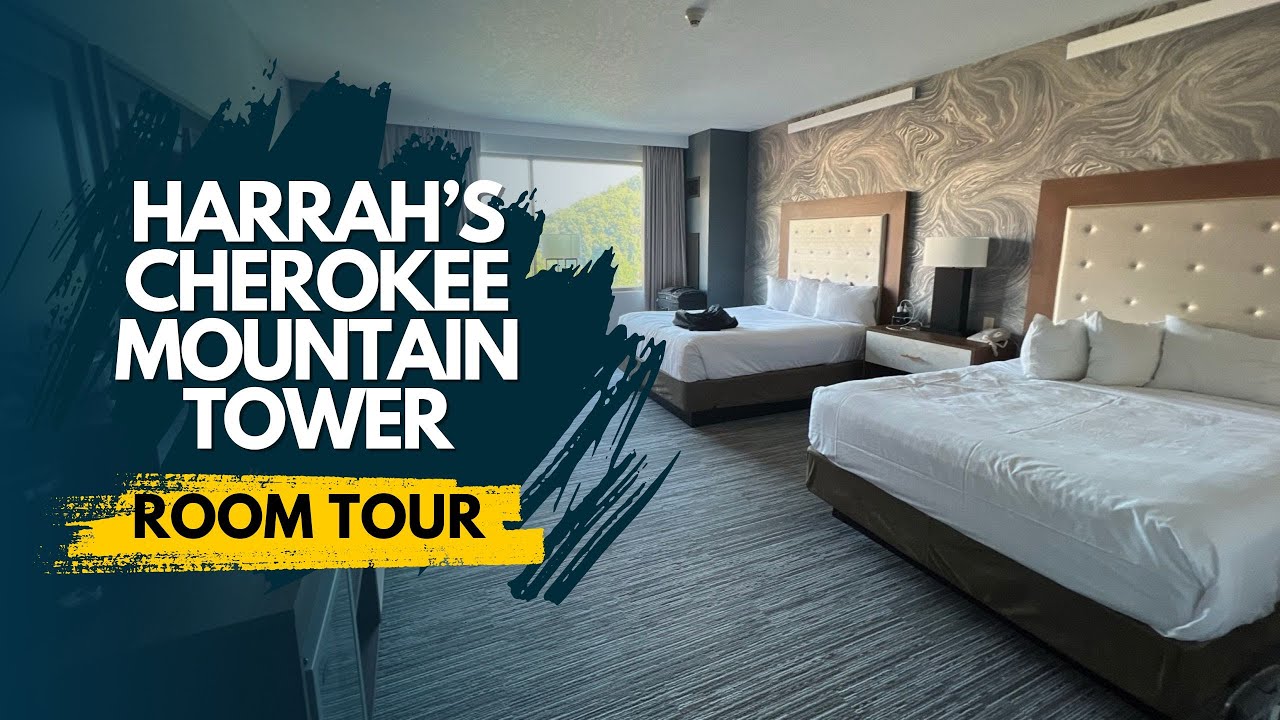 Hotel and Resort Room Tours - Harrah's Cherokee Casino Mountain Tower Premium Hotel Room Tour