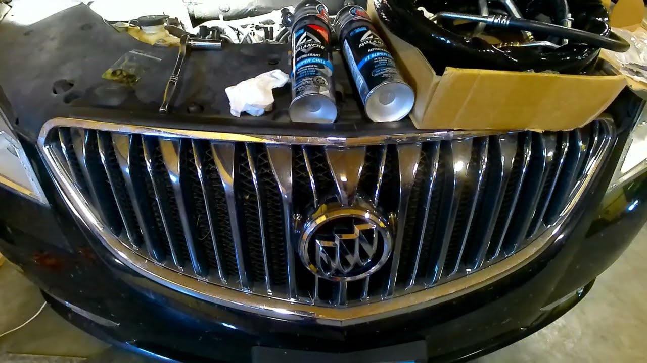 2017 BUICK ENCLAVE REAR A/C LINE REPLACEMENT!
