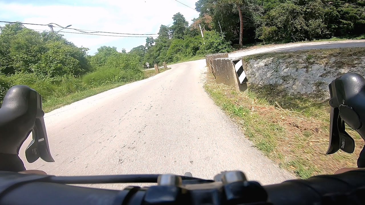 Udovice, road bike cycling, Smederevo, Serbia, July 2023.