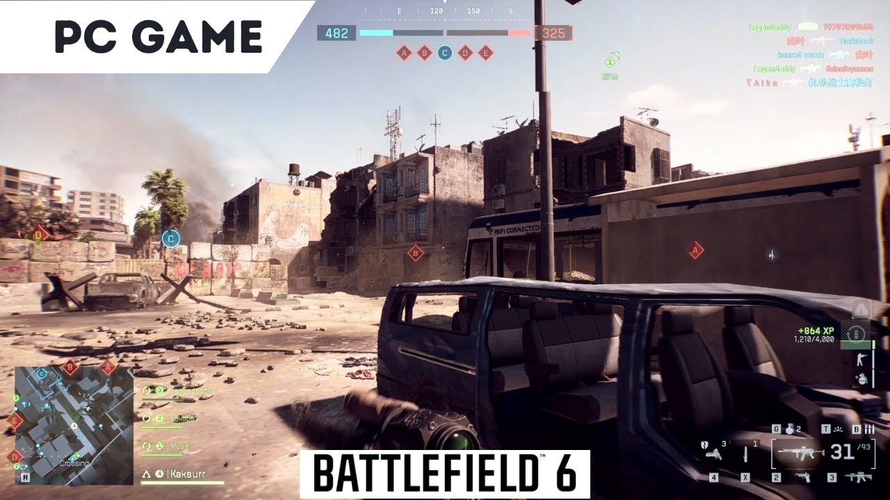 Conquest at Siege of Cairo &ndash; Battlefield 6 Gameplay | i5-12400F + GTX 1050 Ti