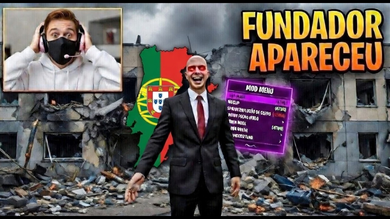 O FUNDADOR DO SERVER APARECEU NO MEIO DO MOD MENU!! 😱💀