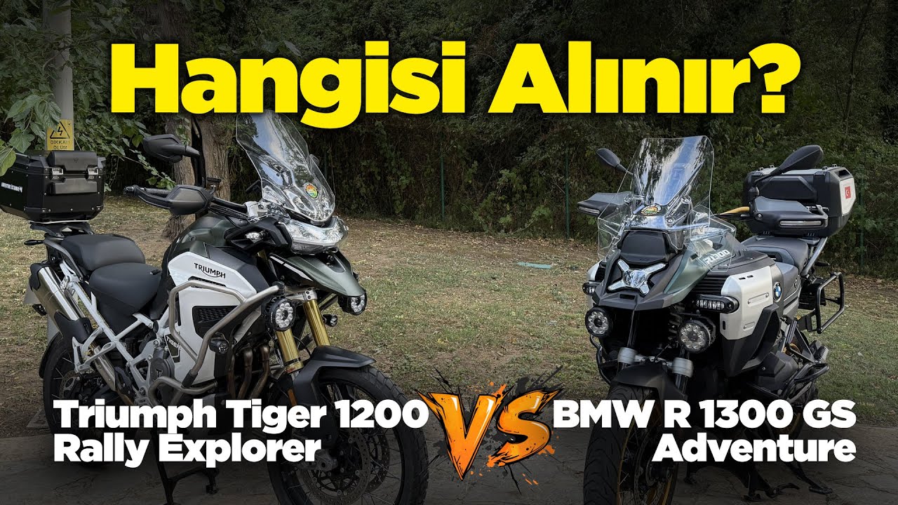 BMW R 1300 GS Adventure vs Triumph Tiger 1200 Rally Explorer | Hangisi Alınır?