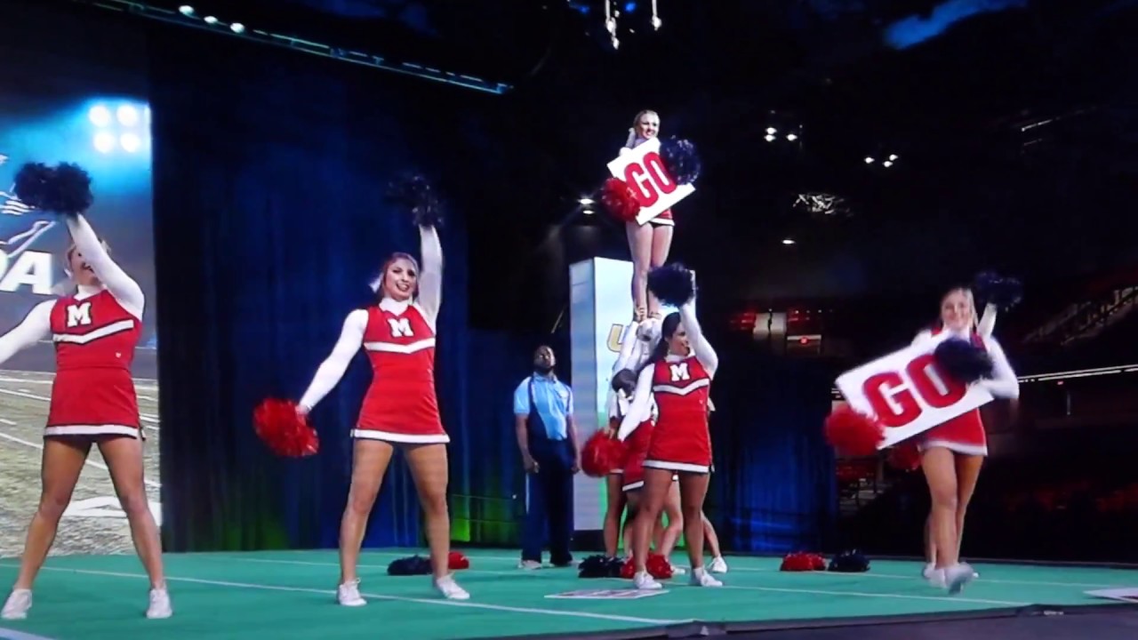 Ole Miss Cheerleading:  2018 UCA Nationals Game Day Competition Champions  1 12 18