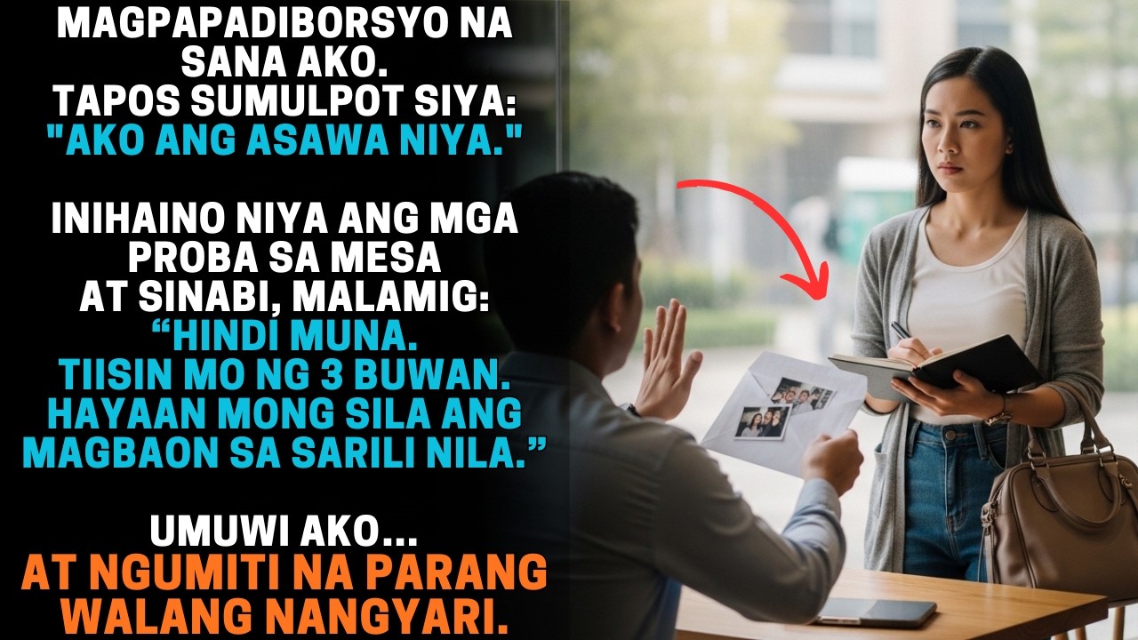 MAGPAPADIBORSYO NA SANA AKO SA MANLOLOKONG ASAWA KO… TAPOS SINABI NG ASAWA NG KABIT: 