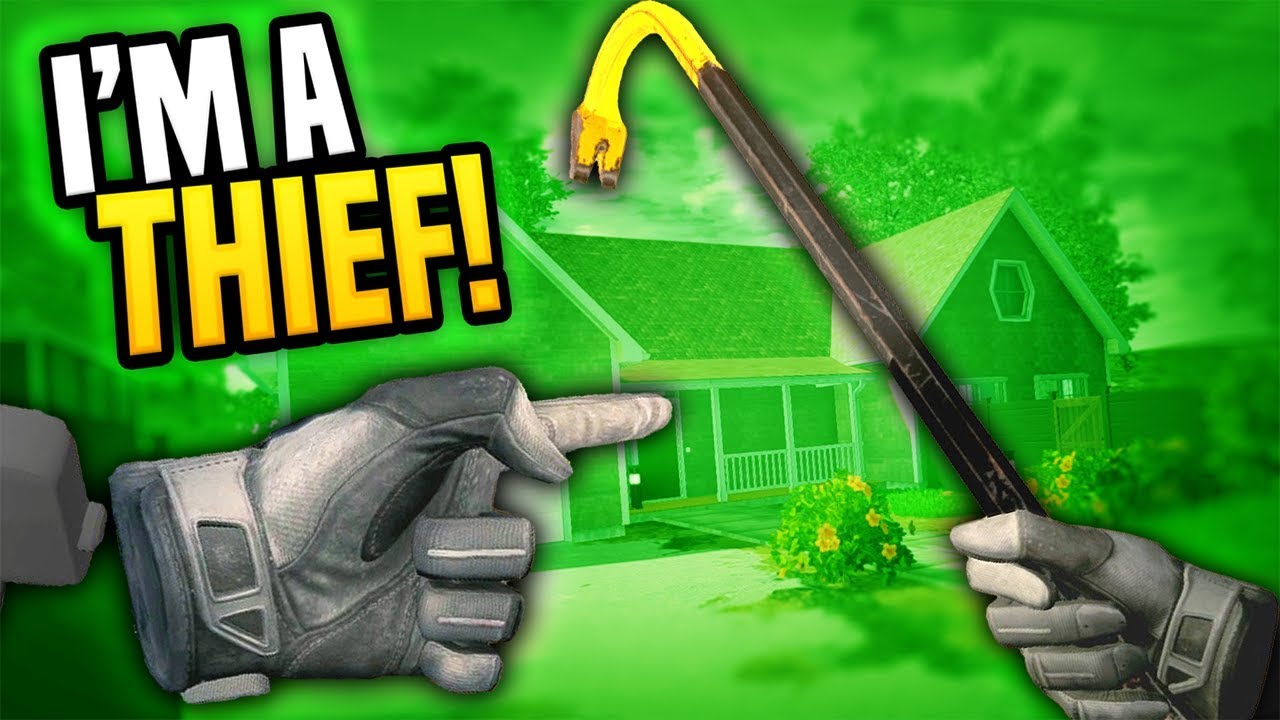 BECOMING A THIEF IN VIRTUAL REALITY - Thief Simulator VR Gameplay!