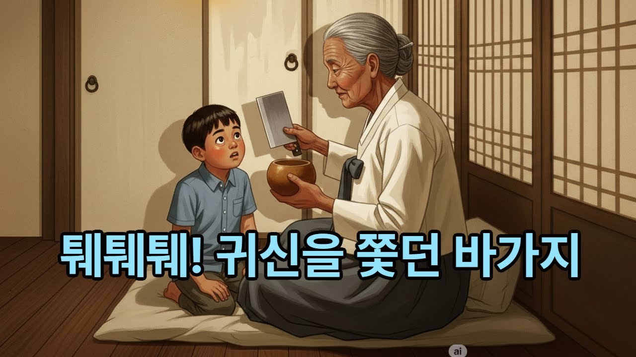 객귀야 물러가라! 그리운 할머니의 호통 속에 담긴 지극한 손주 사랑 | 어린날의 추억
