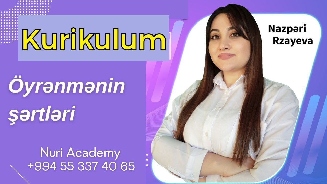 #kurikulumdayenilik R. Qanye  Öyrənmənin şərtləri  Nazpəri Rzayeva 055 337 40 65 MİQ SERTİFİKASİYA